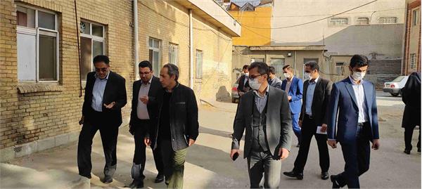 ⏹بازدید و پایش معاون درمان دانشگاه از بیمارستان دکتر معاون شهرستان صحنه